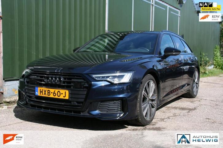 Audi A6 Avant 50 TFSI e quattro S edition 3 x S-LINE, LEER,, Auto's, Audi, Bedrijf, Te koop, A6, 4x4, ABS, Achteruitrijcamera