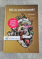 B. Baarda - Dit is onderzoek!, Boeken, Ophalen of Verzenden, B. Baarda, Management, Zo goed als nieuw