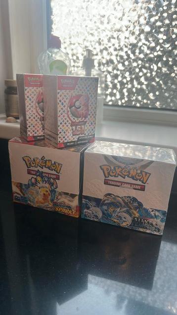 Pokemon Seald boosterboxen beschikbaar voor biedingen