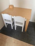 Tafeltje met 2 stoeltjes, Kinderen en Baby's, Kinderkamer | Tafels en Stoelen, Ophalen of Verzenden, Gebruikt, Tafel(s) en Stoel(en)