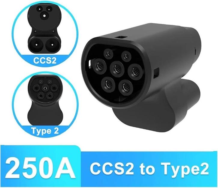 Ccs2 naar type 2 (tesla) combo adapter NIEUW in verpakking, Auto diversen, Laadpalen, Nieuw, Laadpaal en Laadkabel, Ophalen of Verzenden