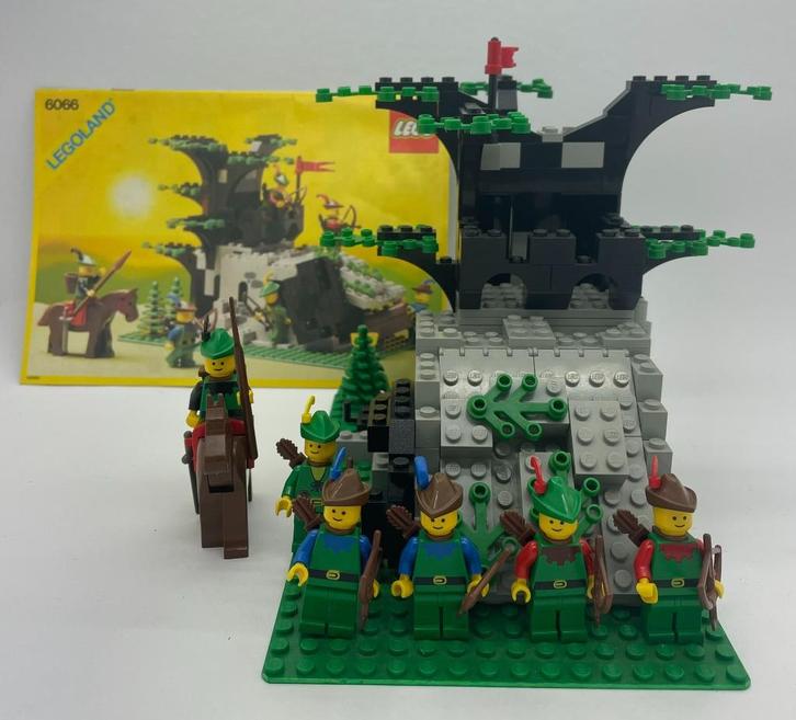LEGO classic Castle Forestmen’s Hideout 6066 (100% compleet), Kinderen en Baby's, Speelgoed | Duplo en Lego, Zo goed als nieuw