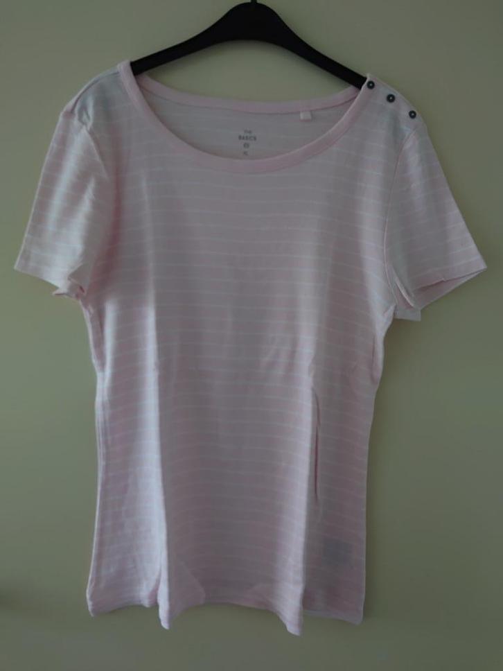 T-shirt C&A XL Nieuw, Kleding | Dames, T-shirts, Nieuw, Maat 46/48 (XL) of groter, Roze, Korte mouw, Ophalen of Verzenden