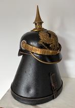 Pickelhaube Eenjarig Vrijwilliger, Ophalen, Landmacht, Duitsland, Helm of Baret