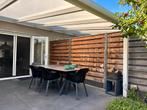 Terrasoverkapping wit met hemelwaterafvoer en verlichting, Tuin en Terras, Overkappingen, Ophalen, Gebruikt, Veranda