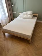 Bed (frame and base) + mattress IKEA Neiden, IKEA Abygda, 100 tot 150 cm, 75 cm of meer, Overige typen, Ophalen of Verzenden