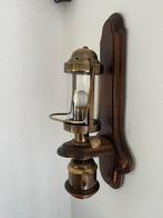 Vintage wandlamp, Ophalen, Gebruikt, Glas