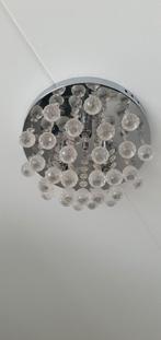 Plafondlamp met kristal-look bollen, Ophalen, Zo goed als nieuw, Kunststof