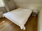 Zara Home sprei 245 x 265 cm, wit 100% katoen, Wit, Overige typen, Tweepersoons, Ophalen of Verzenden