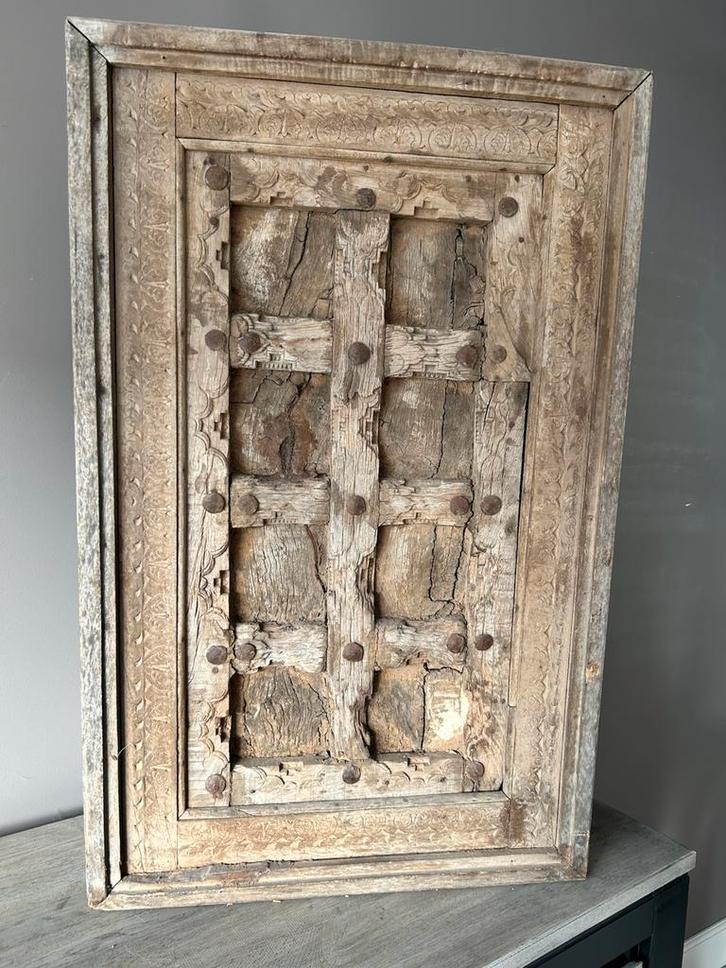 Mooi oud decoratief luik, Huis en Inrichting, Woonaccessoires | Wanddecoraties, Zo goed als nieuw, Ophalen