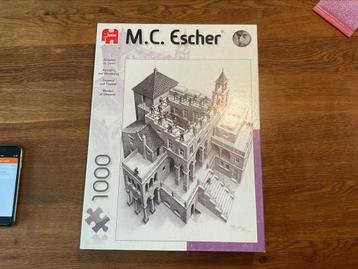 Te koop puzzle van M.C. Escher, 1000 stukjes, van Jumbo beschikbaar voor biedingen