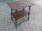 1 antieke bijzettafel tafel hout, Huis en Inrichting, Ophalen, Gebruikt, Rechthoekig, Hout