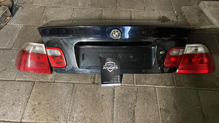 achterklep e46 met verlichting, Auto-onderdelen, Carrosserie en Plaatwerk, Achterklep, BMW, Voor, Gebruikt, Ophalen of Verzenden