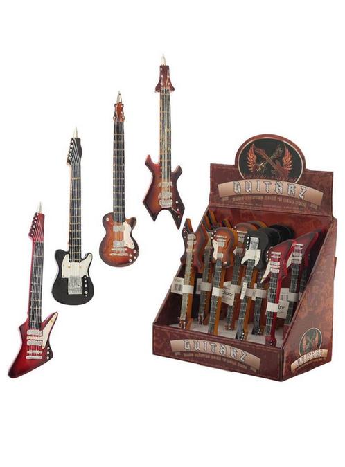 Rock Gitaar Kunsthars Pen, Zwart, Rood, Bruin, rock,mancave, Hobby en Vrije tijd, Overige Hobby en Vrije tijd, Nieuw, Ophalen of Verzenden