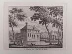 1 / Huis te Swichem Originele gravure uit 1790 Bulthuis, Antiek en Kunst, Kunst | Etsen en Gravures, Ophalen of Verzenden