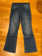 Blauwe Tregging met bootcut van H&M maat 116, Broek, Meisje, H&M, Ophalen of Verzenden