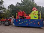 Versierde wagen, feestwagen, carnavalswagen, Ophalen, Carnaval