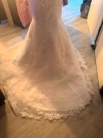 Trouwjurk maat XS - Geschikt voor goede borsten, Kleding | Dames, Ophalen of Verzenden, Zo goed als nieuw, Wit, Trouwjurk
