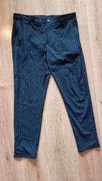 Zara XL pantalon blauw met streep, Blauw, Ophalen of Verzenden, Maat 56/58 (XL), Zo goed als nieuw