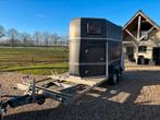 Prachtige Humbaur Atis tweepaardstrailer met koetsframe, Dieren en Toebehoren, Ophalen, Gebruikt, Polyester, 2-paards trailer