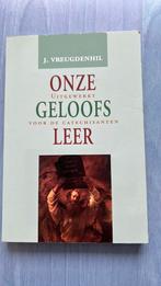 J. Vreugdenhil - Onze geloofsleer, Ophalen of Verzenden, Zo goed als nieuw, J. Vreugdenhil