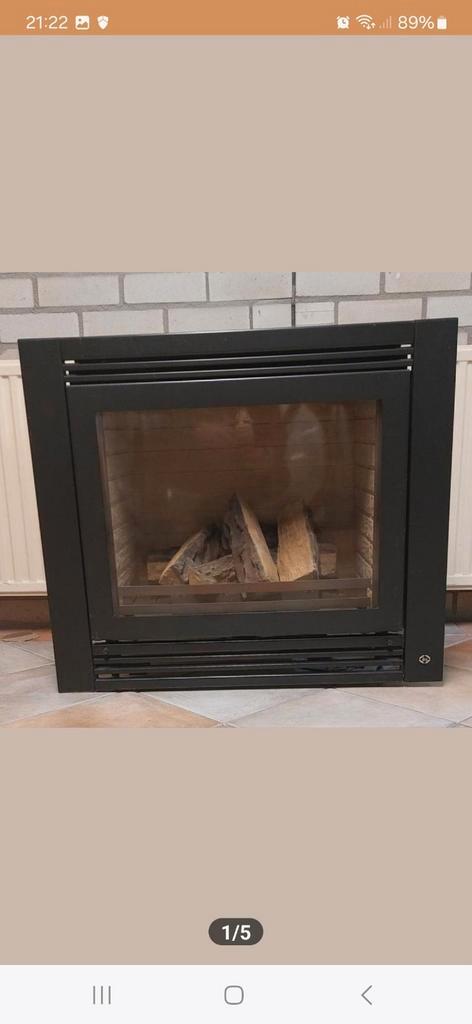 Goedwerkende DRU Gashaard inbouwhaard gaskachel Estate RC 01, Witgoed en Apparatuur, Onderdelen en Toebehoren, Gebruikt, Ophalen