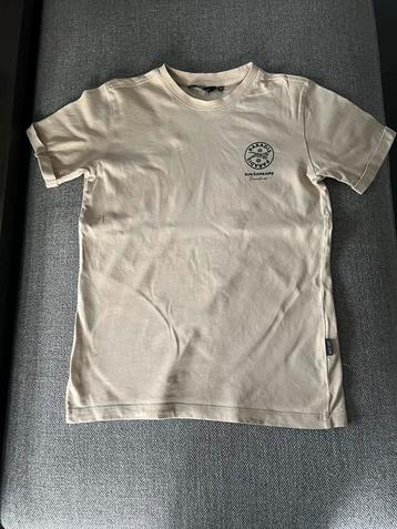 CARS JEANS shirt jongen maat 12 = 152 zgan beige palmboom beschikbaar voor biedingen
