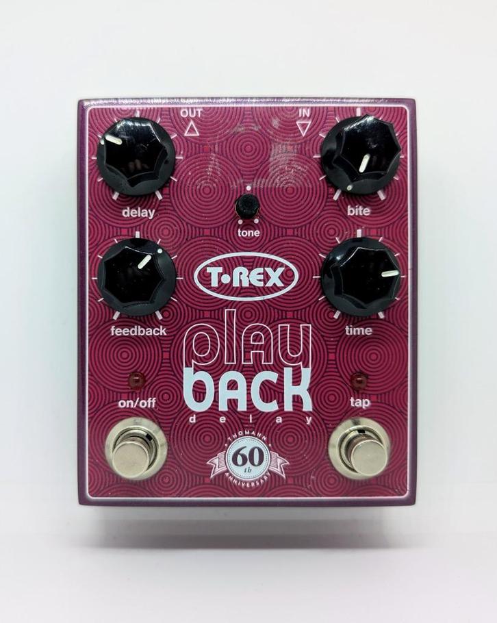 T-Rex Playback Delay – 60th Anniversary Limited Edition, Muziek en Instrumenten, Effecten, Zo goed als nieuw, Delay of Echo, Overige typen
