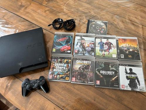 Zeer complete PlayStation 3 met veel Games & Controller, Spelcomputers en Games, Spelcomputers | Sony PlayStation 3, Gebruikt