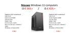 Windows 11 pc NIEUW, Zelf gebouwde pc, Nieuw, SSD, Intel Core i5