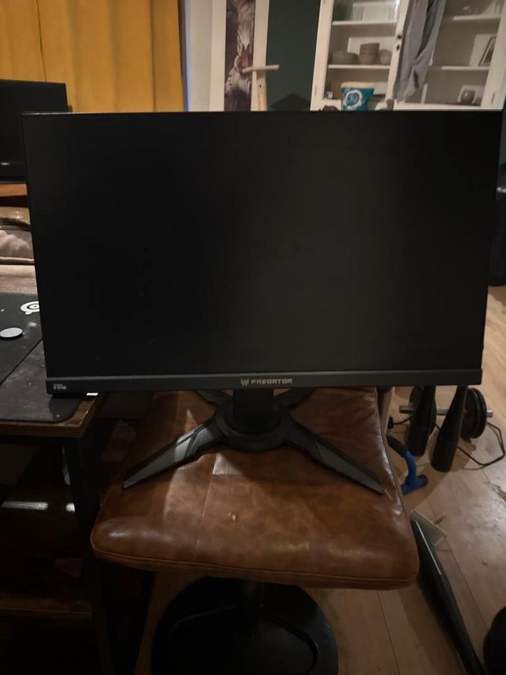 Acer Predator, Computers en Software, Monitoren, Zo goed als nieuw, 201 Hz of meer, DisplayPort, HDMI, Gaming, In hoogte verstelbaar