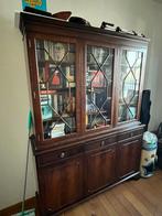 Boekenkast en bureau koloniale stijl, Ophalen, Gebruikt, 100 tot 150 cm, 150 tot 200 cm