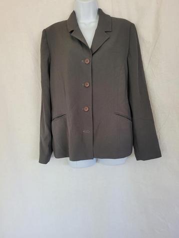 Net donkergroen damesjasje mt 42 merk Jacqueline de Young beschikbaar voor biedingen