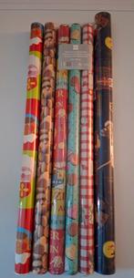 Sinterklaas 6 rol nieuw inpakpapier, Diversen, Ophalen of Verzenden, Nieuw
