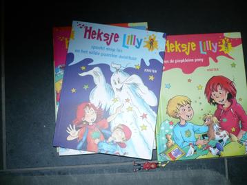4 heksje lilly leesboekjes met 6 verhalen 7+