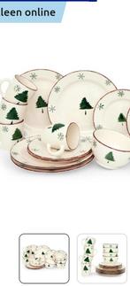 Kerstservies van Action, Huis en Inrichting, Ophalen of Verzenden, Zo goed als nieuw, Overige stijlen