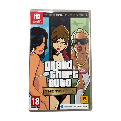 GTA The Trilogy Nintendo Switch Game, Spelcomputers en Games, Spelcomputers | Nintendo Switch, Zo goed als nieuw