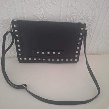 Zwarte Crossbody Schoudertas met Studs - Nieuw! beschikbaar voor biedingen