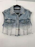 Spijker gilet S, Kleding | Dames, Bodywarmers, Ophalen of Verzenden, Zo goed als nieuw, Maat 34 (XS) of kleiner, Blauw