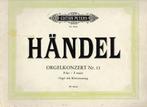 GEORG FRIEDRICH HANDEL - KONZERT nr.13, Muziek en Instrumenten, Orgel, Gebruikt, Ophalen of Verzenden, Artiest of Componist