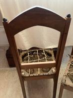 2 Eiken Art Deco stoelen. Geen zin meer om op te knappen, Ophalen
