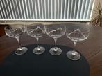 4 cocktailglazen van kristal, Verzamelen, Ophalen of Verzenden, Nieuw, Overige typen