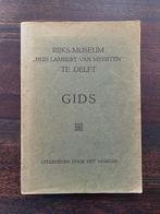 Rijksmuseum Delft Gids - Tegels en Tegeltableaus, Ophalen of Verzenden