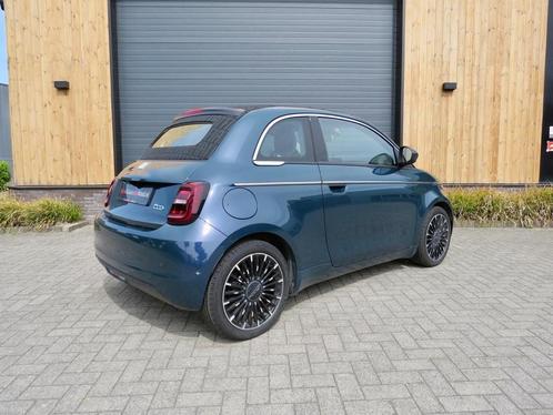 Fiat 500E La Prima 42 kWh *leder *Carplay *Luxste uitvoering, Auto's, Fiat, Bedrijf, Te koop, 500E, 360° camera, ABS, Achteruitrijcamera