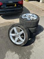 Audi A4 Winterbanden met Velgen 245/40R18, Auto-onderdelen, Banden en Velgen, Ophalen, 18 inch, Banden en Velgen, Winterbanden