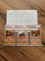 Charmander, Charmeleon en Charizard Championship Slabs., Ophalen of Verzenden, Zo goed als nieuw