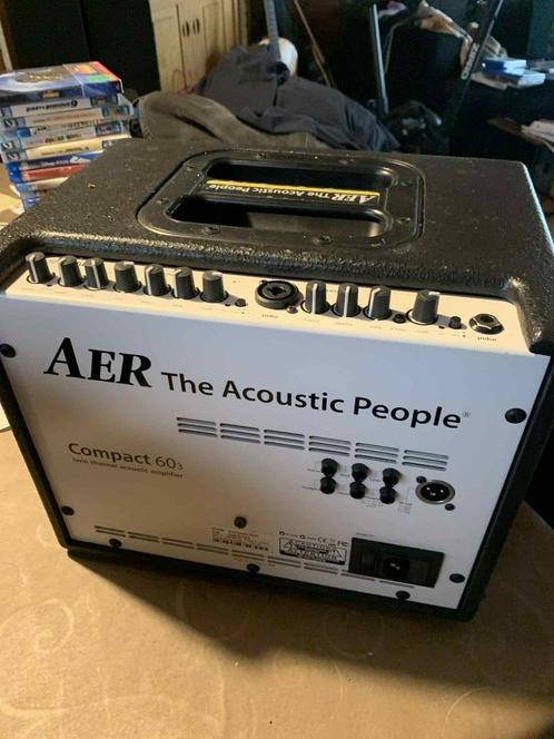 AER Compact 60/3 acc versterker, Muziek en Instrumenten, Versterkers | Bas en Gitaar, Zo goed als nieuw, Gitaar, 50 tot 100 watt
