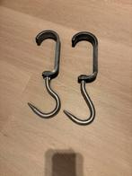 2 vleeshaken - industriële kwaliteit, Ophalen of Verzenden, Gebruikt