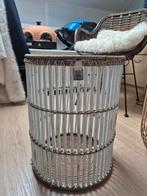 Riviera Maison Wit Houten Mand, Huis en Inrichting, Woonaccessoires | Prullenbakken, Ophalen of Verzenden, Zo goed als nieuw, Minder dan 10 liter