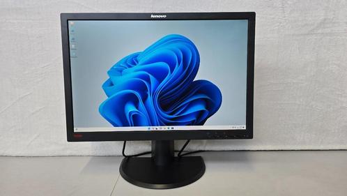 24" Lenovo ThinkVision LT2452PwC-1920x1200 IPS-VGA-DVI-DP, Computers en Software, Monitoren, Gebruikt, 60 Hz of minder, DisplayPort